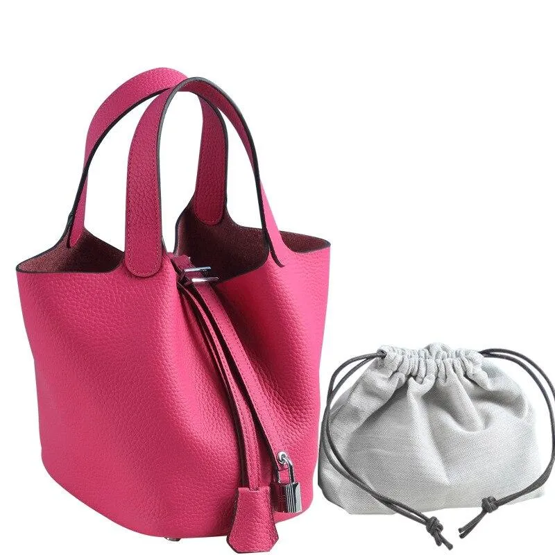 Luxury Vintage Ladies' Genuine Soft Leather Handbags