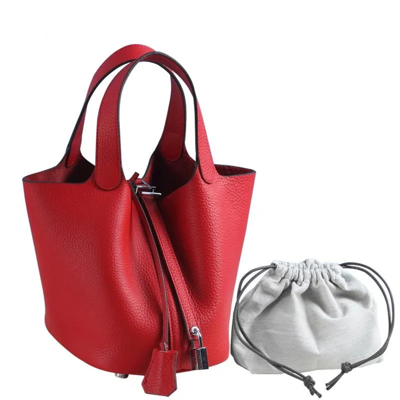 Luxury Vintage Ladies' Genuine Soft Leather Handbags