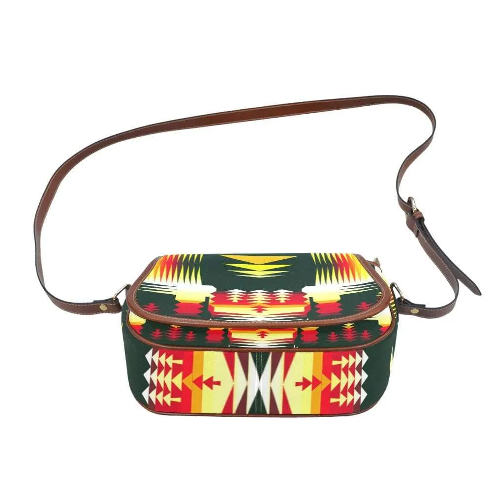 Medicine Wheel Sage Saddle Bag/Small