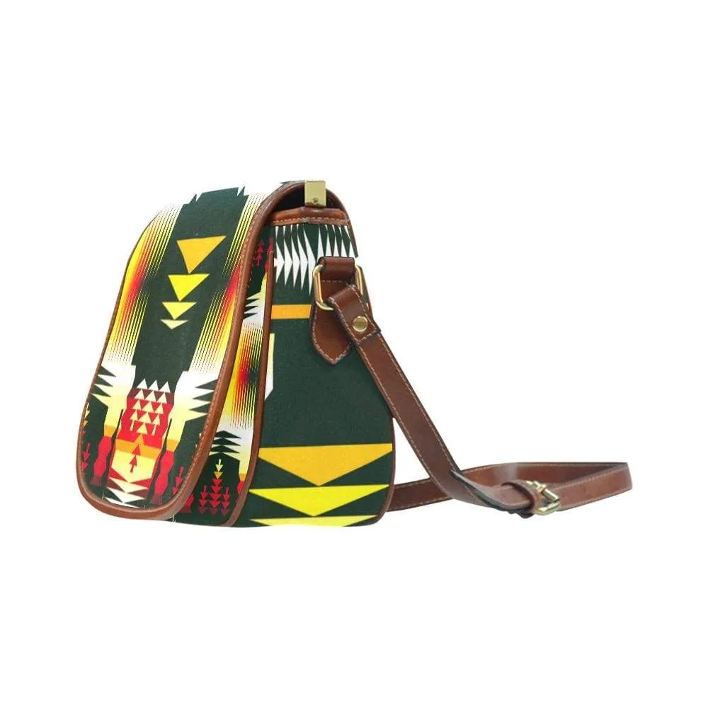 Medicine Wheel Sage Saddle Bag/Small