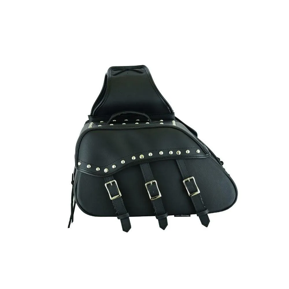 Motorbike Leather Traveling Pannier Saddle Bag