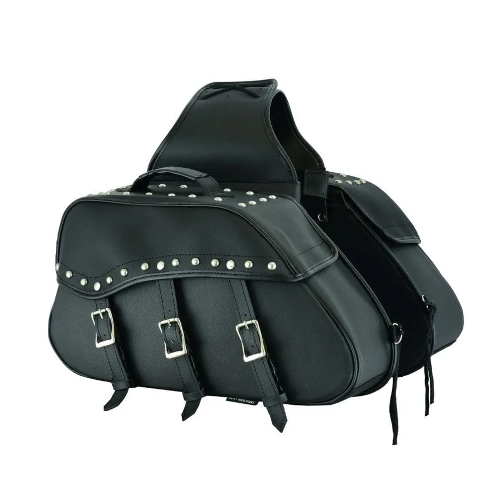 Motorbike Leather Traveling Pannier Saddle Bag