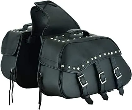 Motorbike Leather Traveling Pannier Saddle Bag