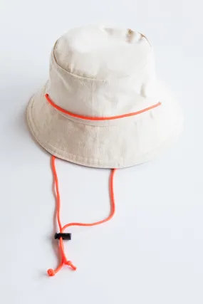 Natural Canvas Bucket Hat