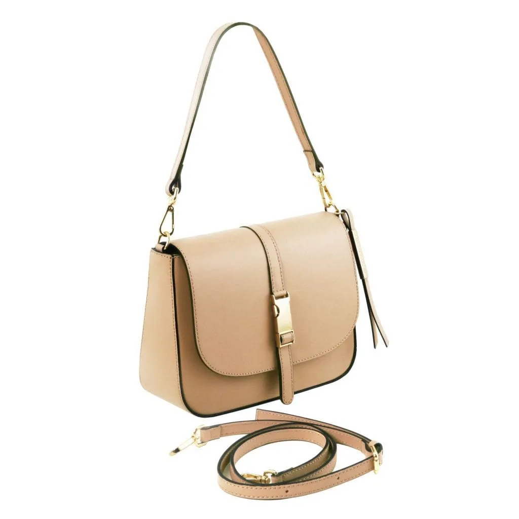 Nausica - Italian leather shoulder bag | TL141598