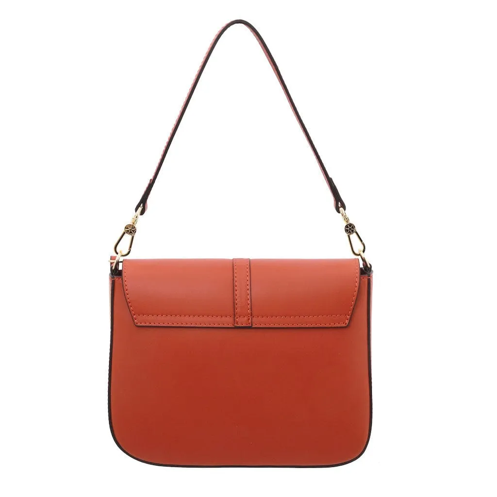 Nausica - Italian leather shoulder bag | TL141598