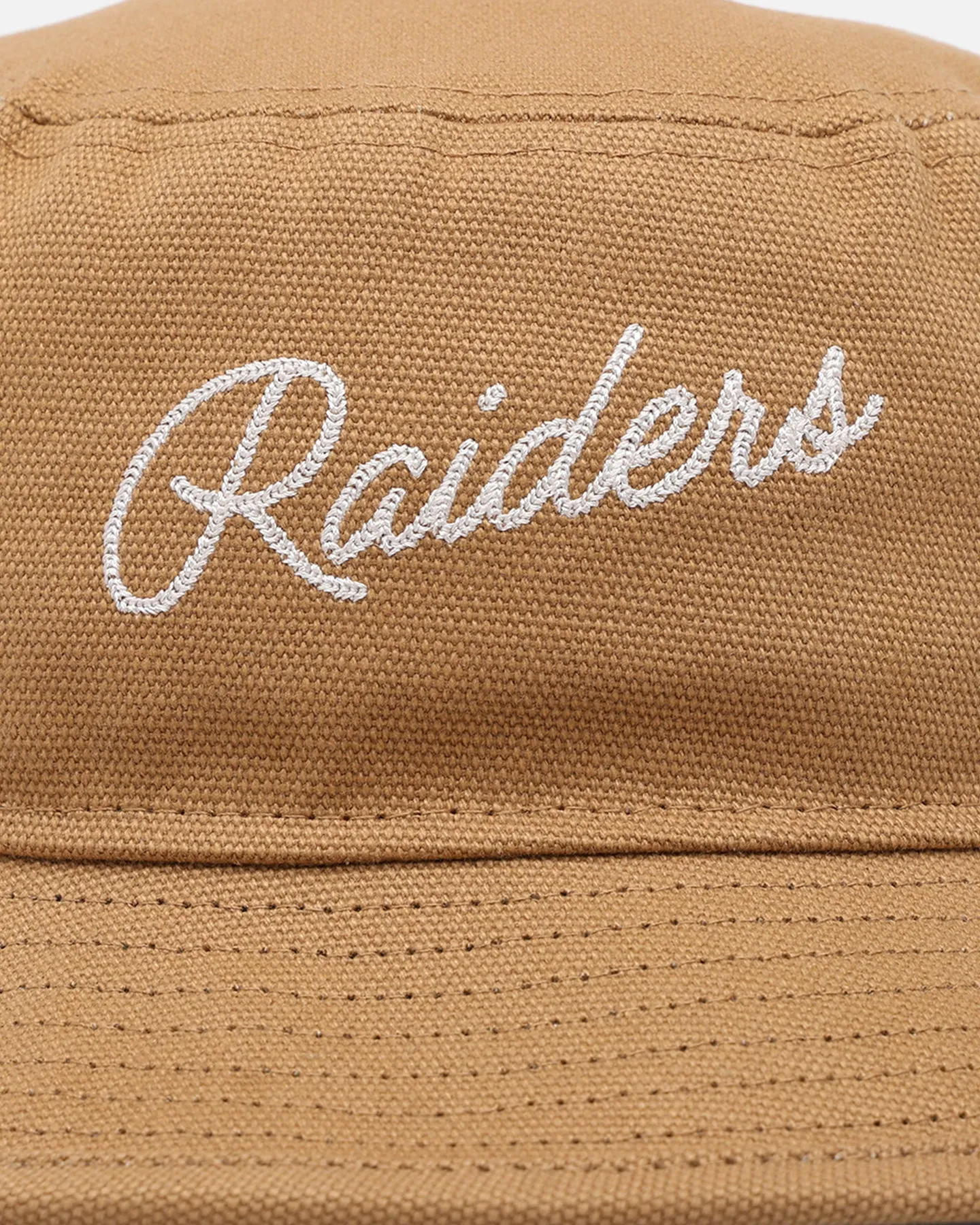 New Era Las Vegas Raiders 'Wheat Duck Canvas' Bucket Hat Wheat