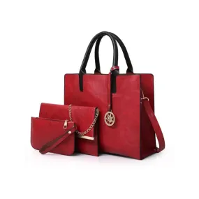 New mother-in-law bag pu women’s bag large bag multi-piece set