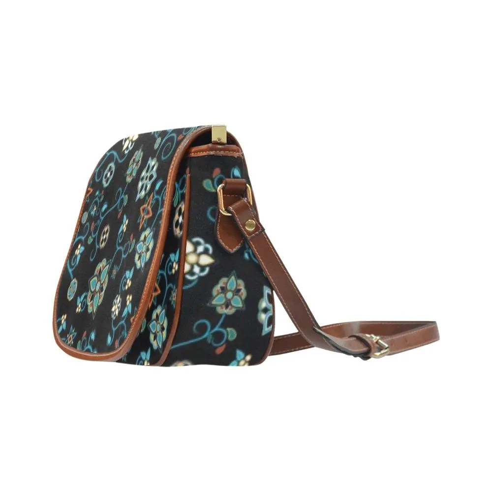 Ocean Bloom Saddle Bag/Small