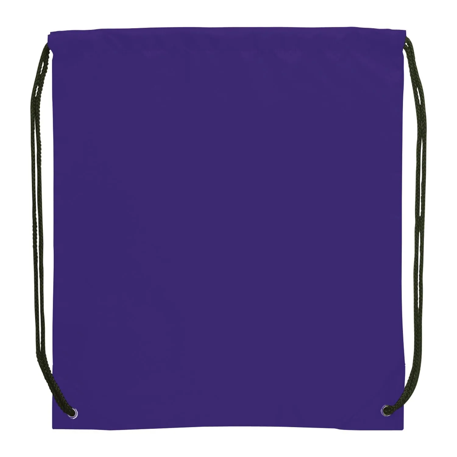 Oriole Polyester Drawstring Bag - Purple