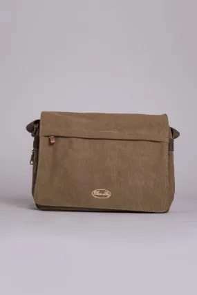 Outlook Canvas Bag, Brown