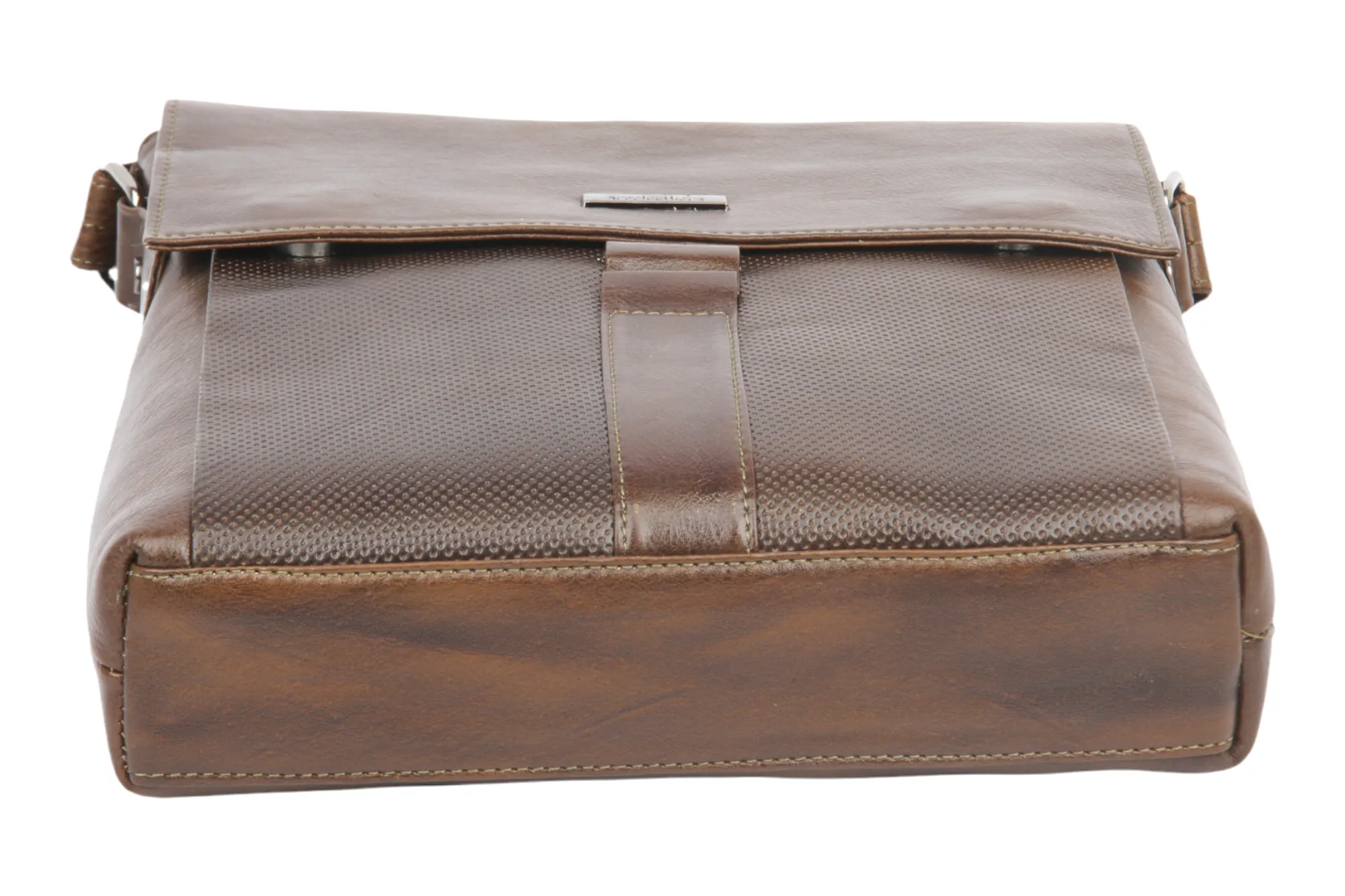 Premium Leather Messenger Bag 997427 (WALNUT BROWN)