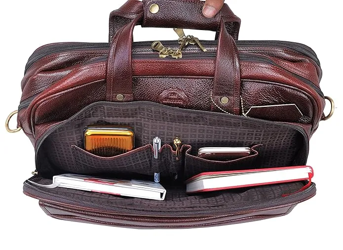 Premium Leather Office & Messenger Bag LB009