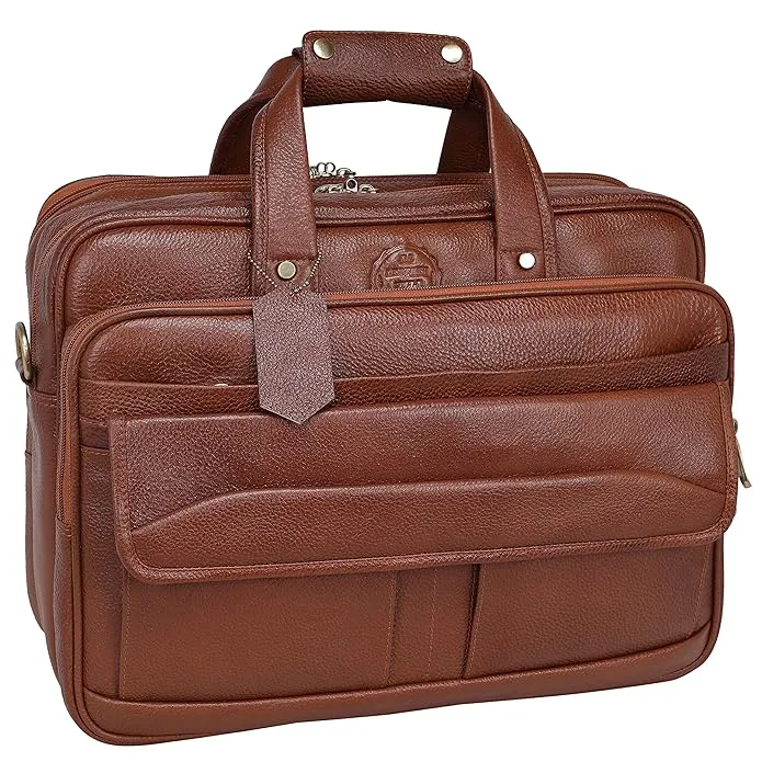 Premium Leather Office & Messenger Bag LB009