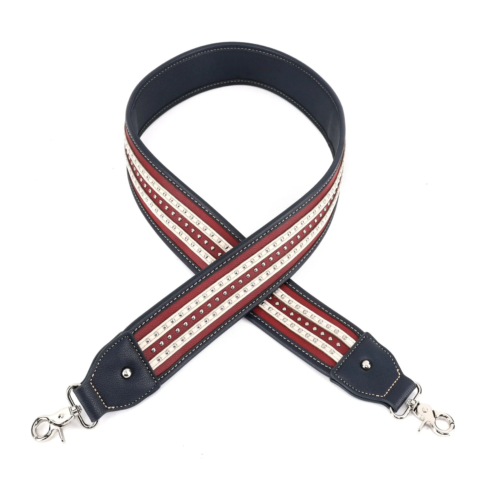 PST-1009  Montana West Western Guitar Style Stars & Stripe Crossbody Strap