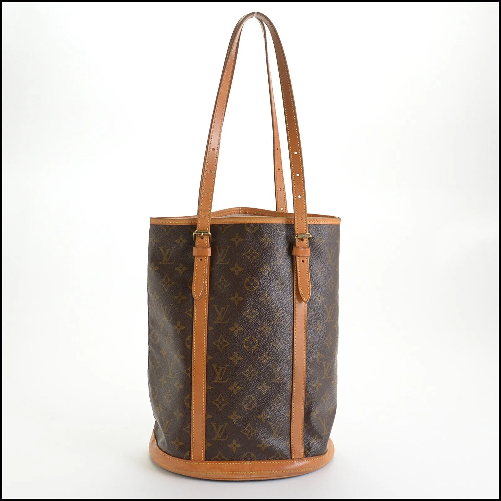 RDC14286 Authentic LOUIS VUITTON Vintage '06 LV Monogram Bucket GM Bag