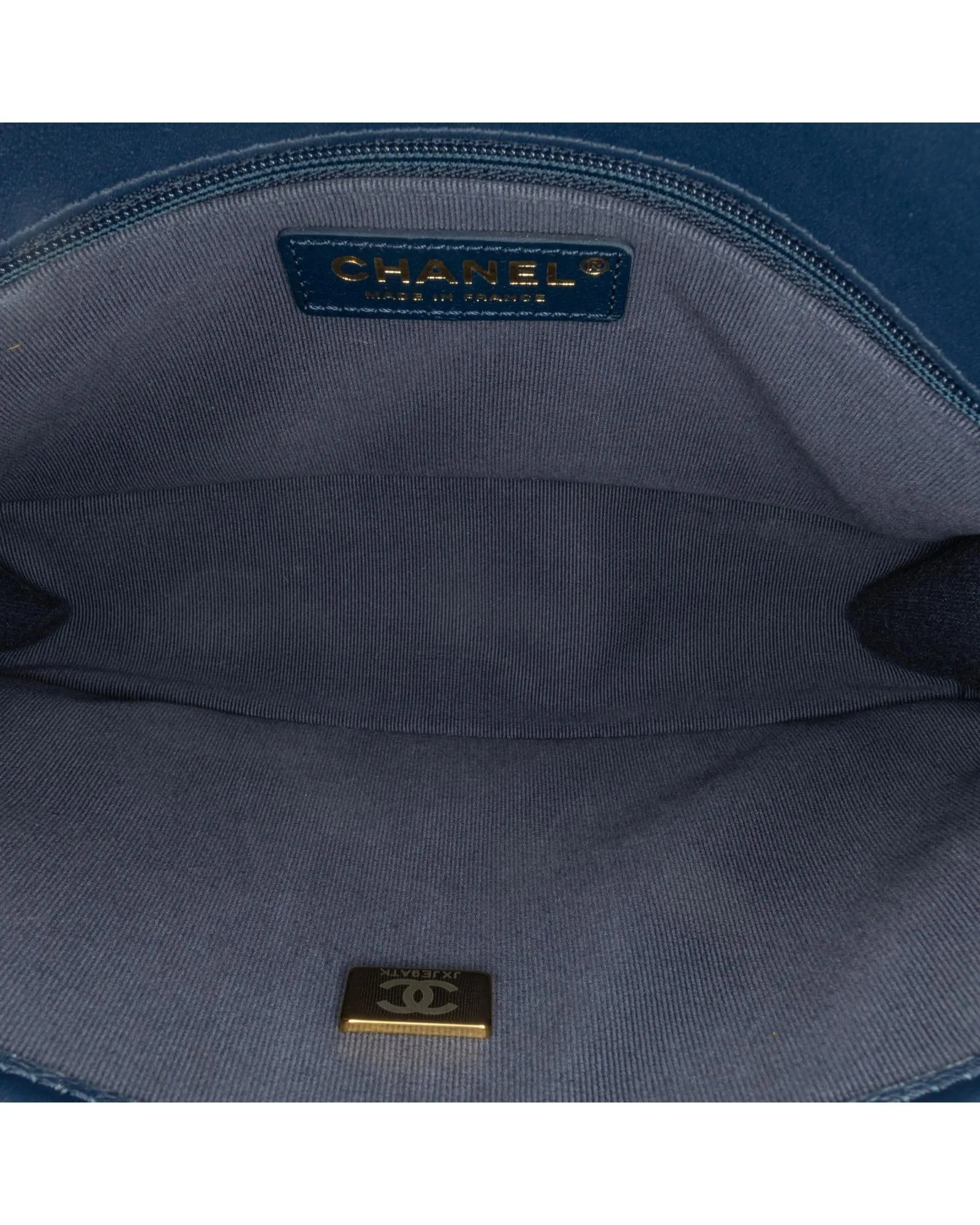 Small Tweed Top Handle Flap Satchel with Chain Strap and CC Turn-Lock Closure