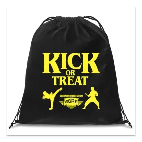 Stranger Halloween Drawstring Nylon Tote Bags