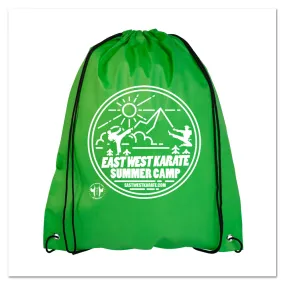 Summer Camp Drawstring Nylon Bags