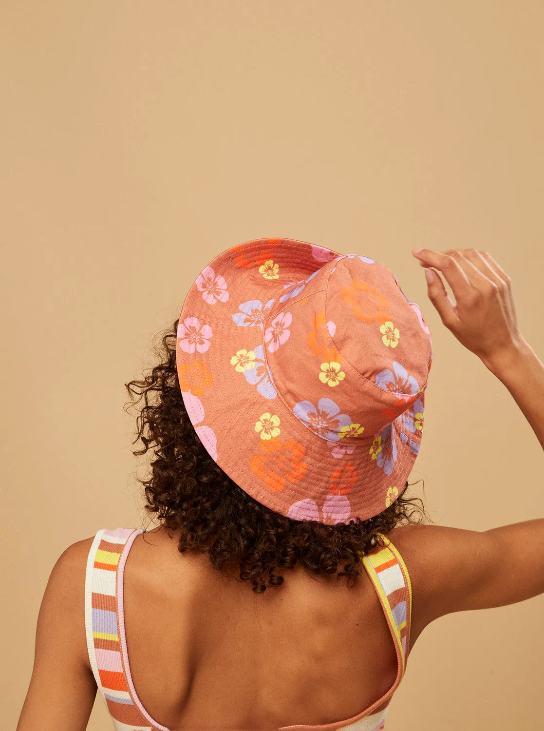 Surf.Kind.Kate. Bucket Reversible Hat - Sunburn Positivity Paradise