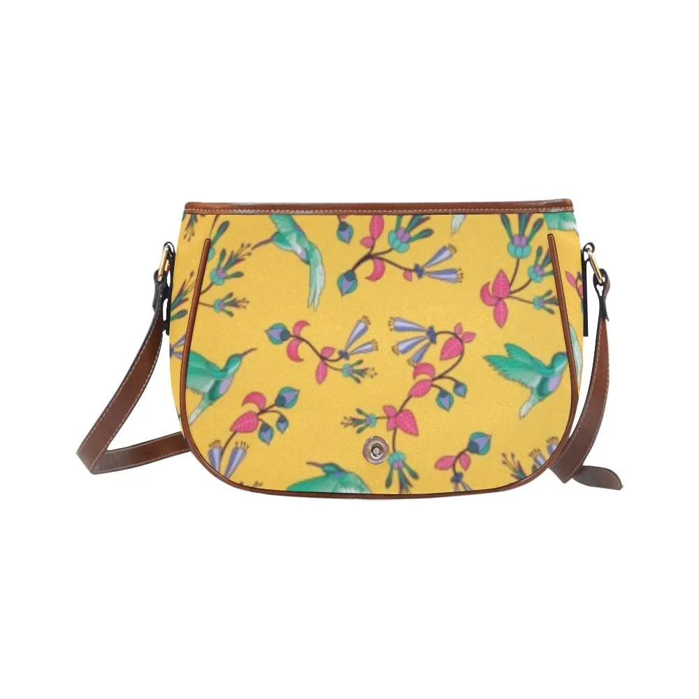 Swift Pastel Yellow Saddle Bag/Small