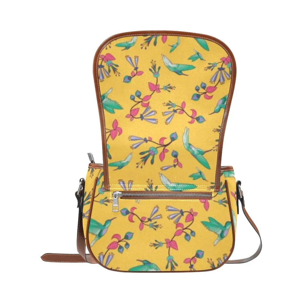 Swift Pastel Yellow Saddle Bag/Small