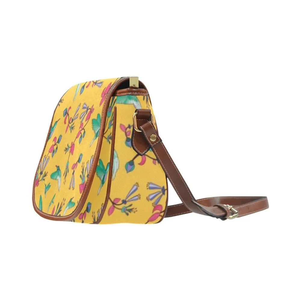 Swift Pastel Yellow Saddle Bag/Small