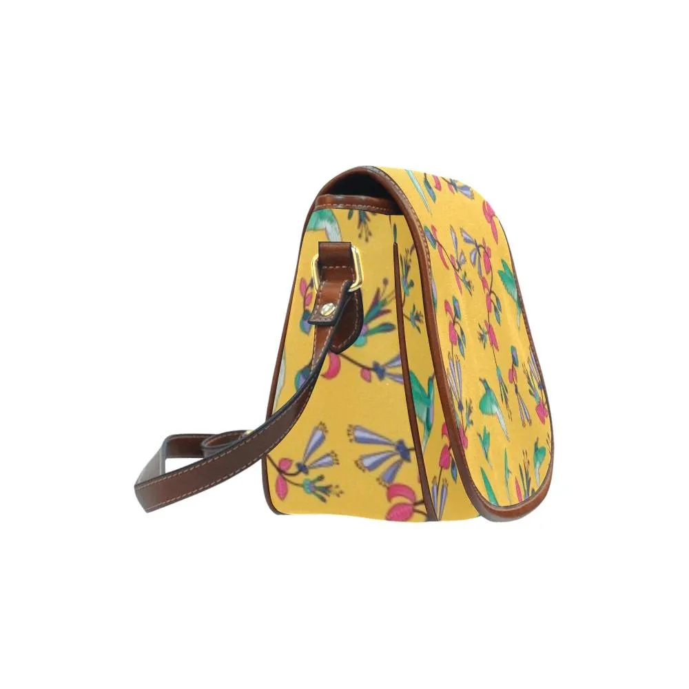 Swift Pastel Yellow Saddle Bag/Small