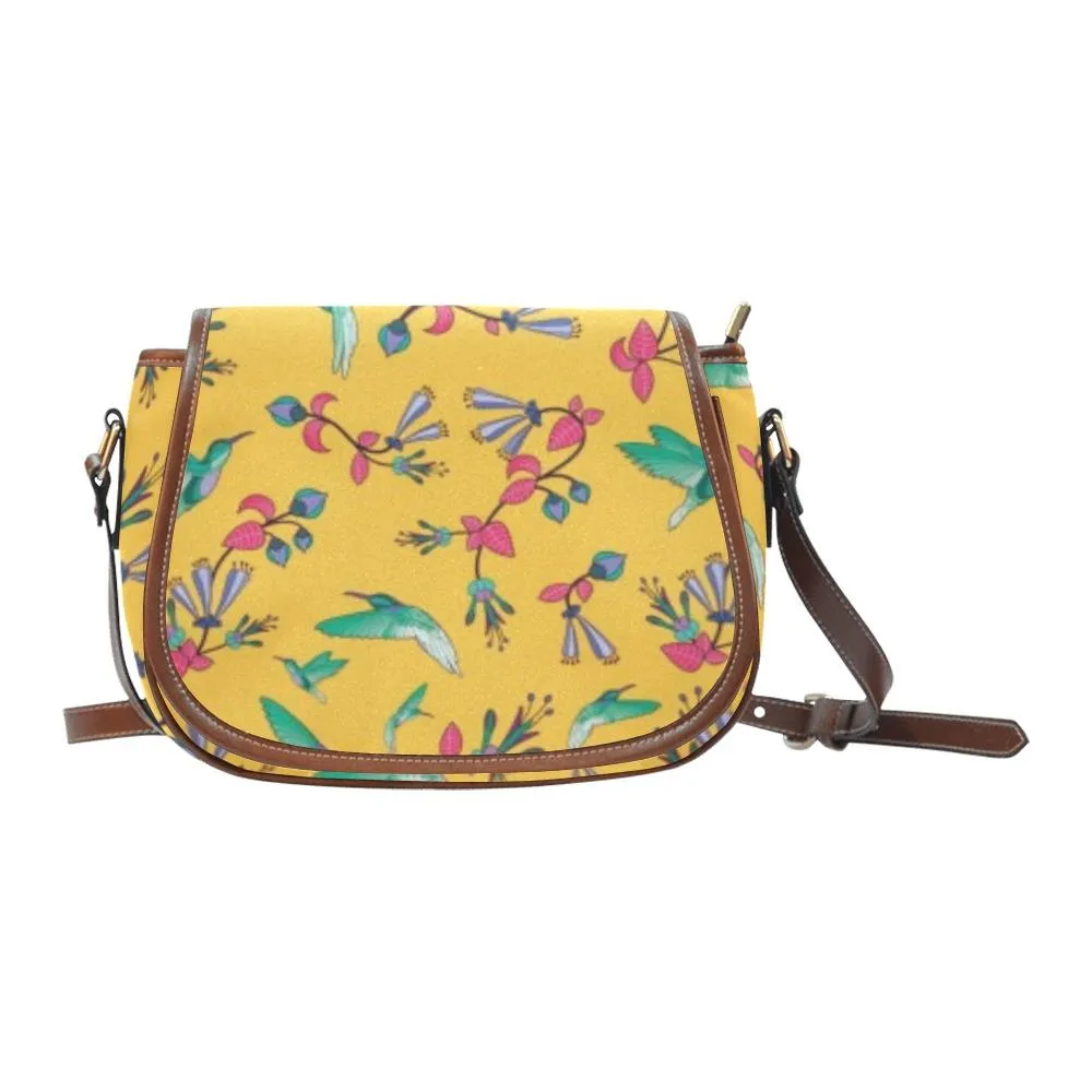 Swift Pastel Yellow Saddle Bag/Small