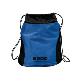 Two-tone Nylon Drawstring Bag (DB15)