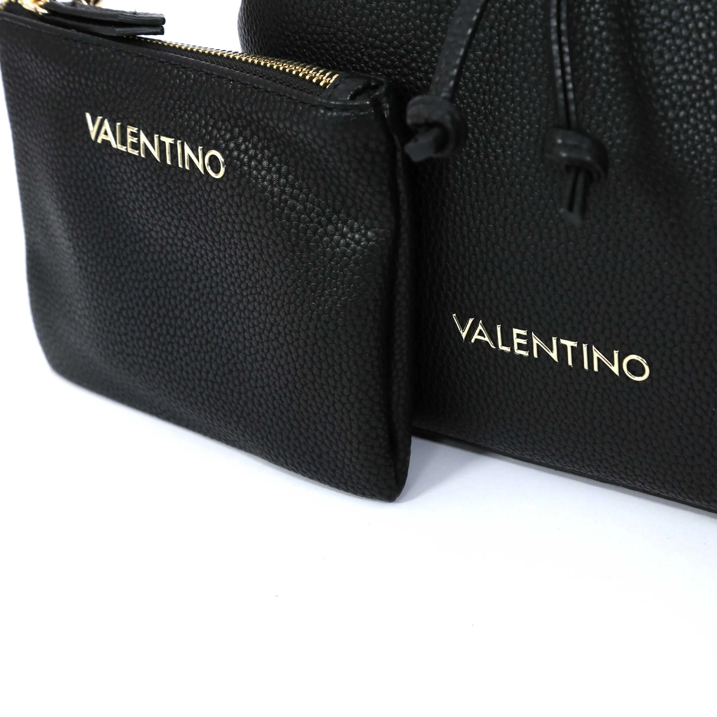 Valentino Bags Brixton Ladies Bucket Bag in Black