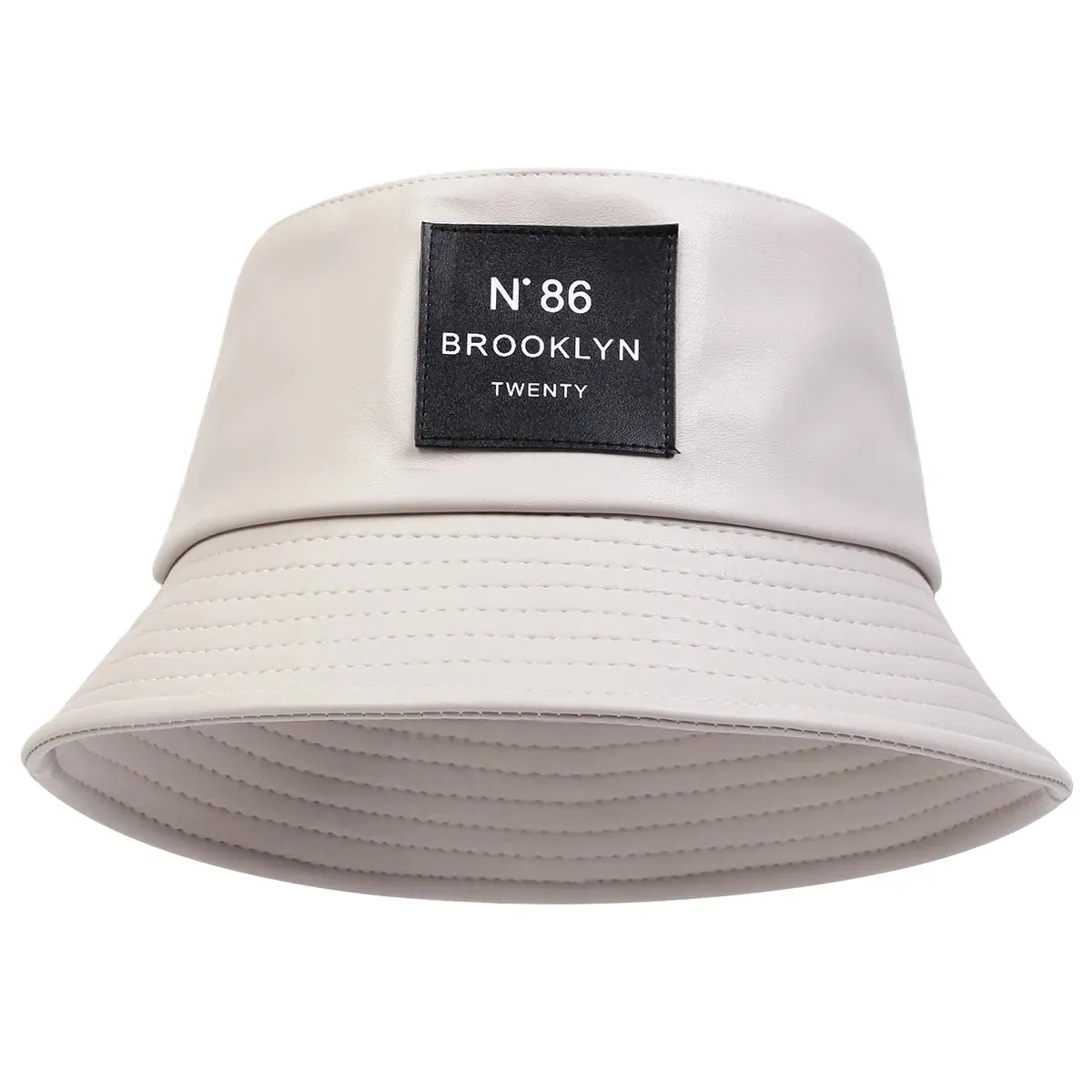 VORON PU Leather Brooklyn N86 Bucket Hat