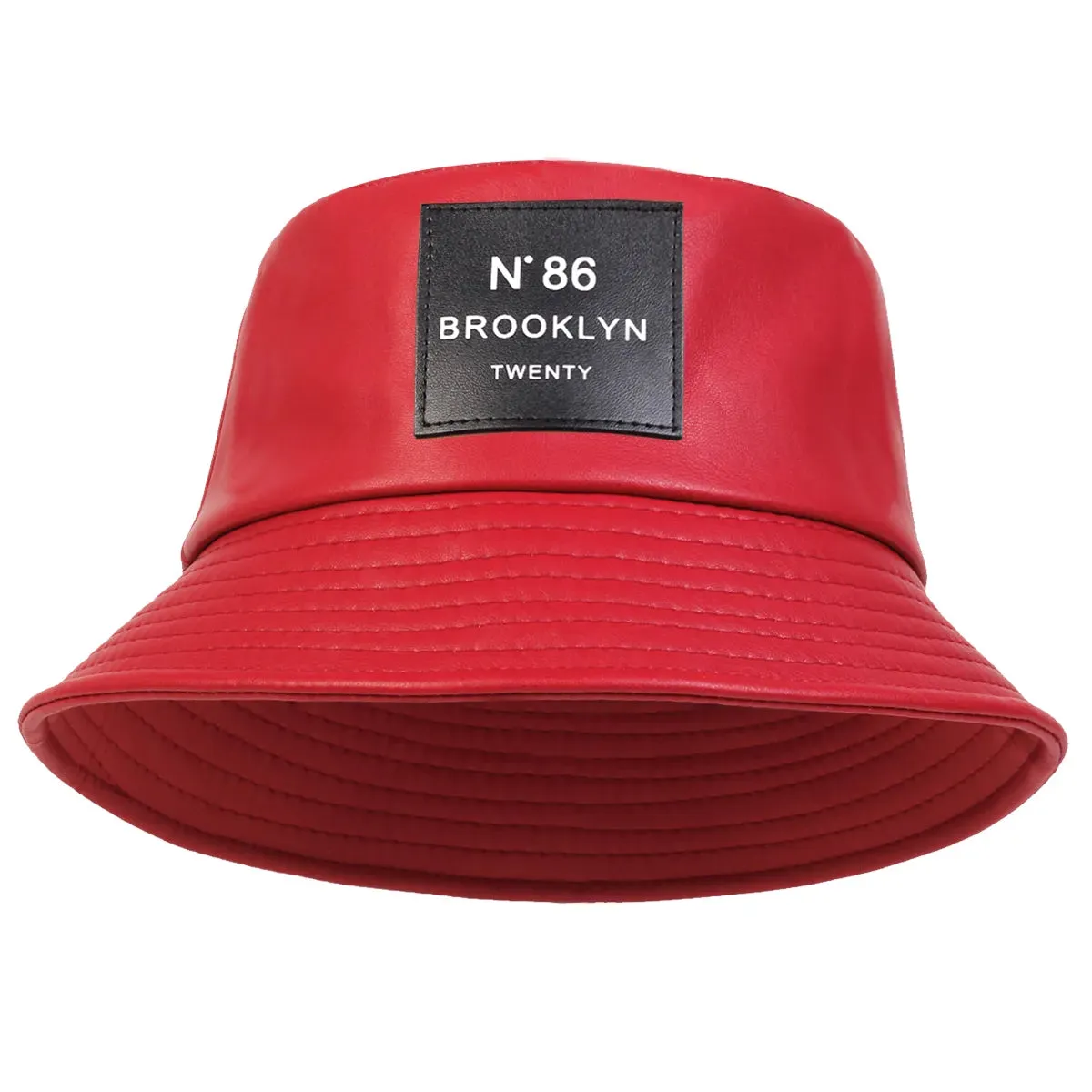 VORON PU Leather Brooklyn N86 Bucket Hat