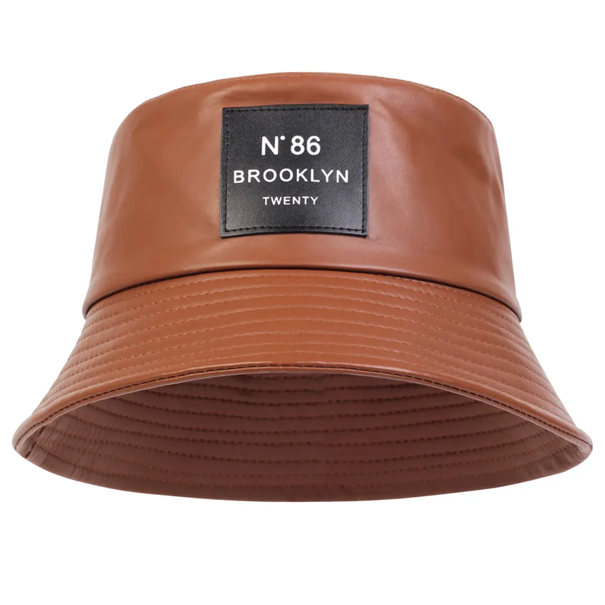 VORON PU Leather Brooklyn N86 Bucket Hat