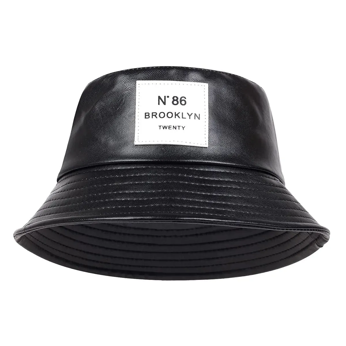 VORON PU Leather Brooklyn N86 Bucket Hat