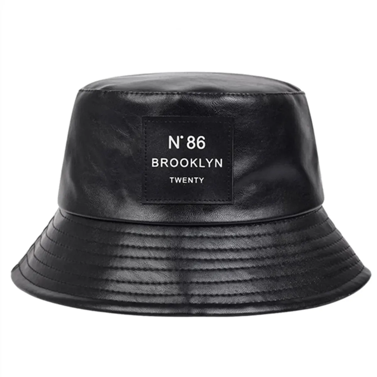 VORON PU Leather Brooklyn N86 Bucket Hat