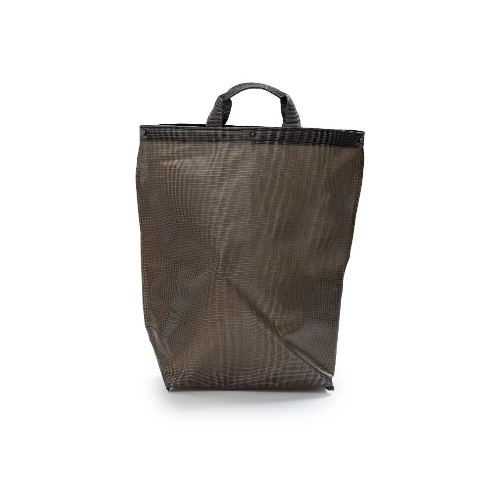 Waxed Canvas Gathering Bag - Slate Grey