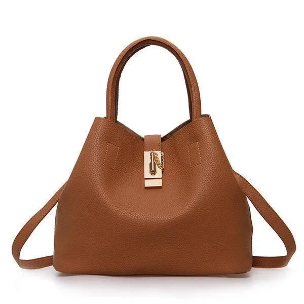 Women Leather Handbags PU Leather Quality Shoulder Bag