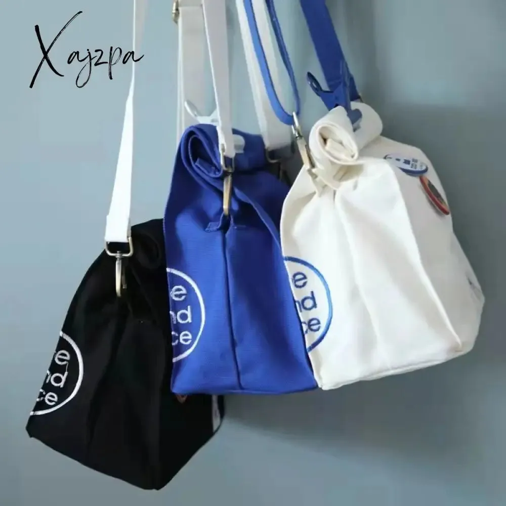 Xajzpa - Kawaii Literary Handbag Girls Spring Summer Japanese portable canvas shoulder bag for women with free shipping